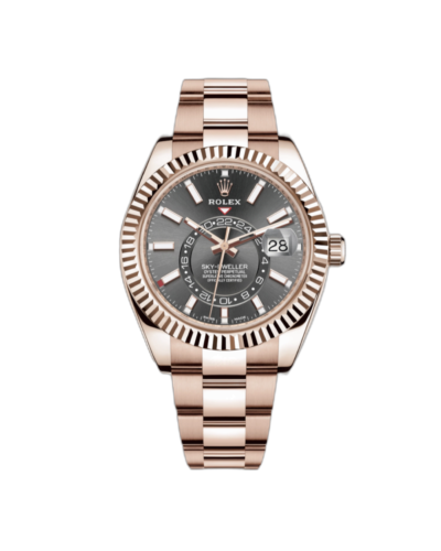 Super Clone Rolex Sky-Dweller Everose
