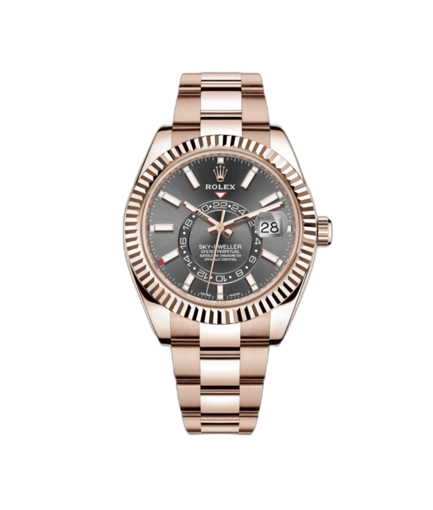 Super Clone Rolex Sky-Dweller Everose