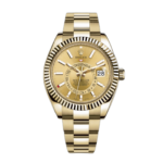 Super Clone Rolex Sky-Dweller Gold
