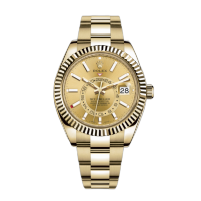Super Clone Rolex Sky-Dweller Gold