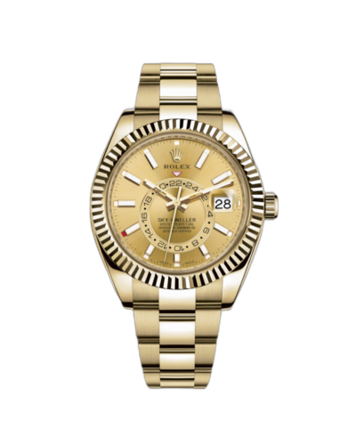 Super Clone Rolex Sky-Dweller Gold