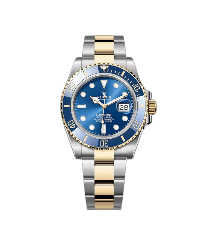 Super Clone Rolex Submariner Blue - Gold