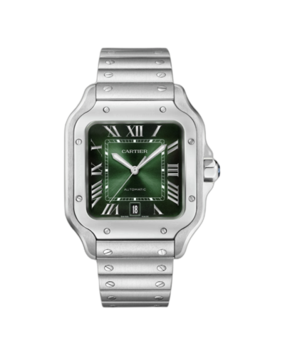 Super Clone Santos de Cartier Green Dial
