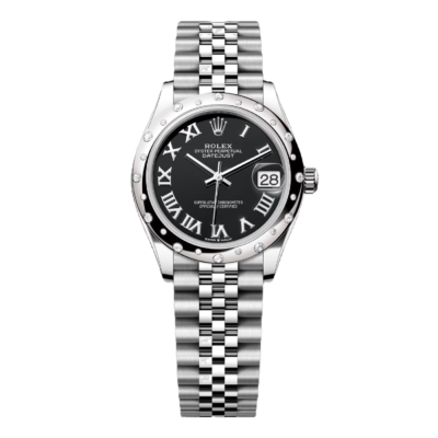 Super Clone Super Clone Rolex , Domed , Oyster 31 mm, Oystersteel , White Gold