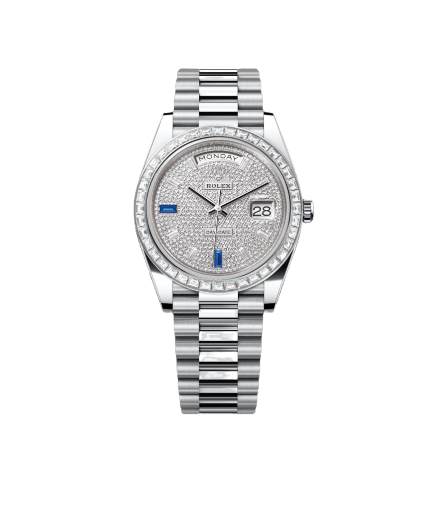 Super Clone Rolex Day-Date - Diamonds