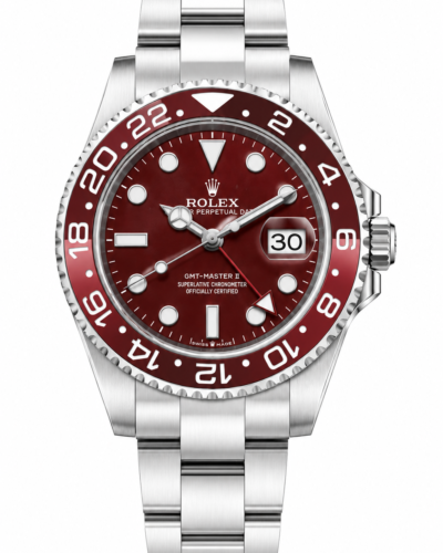 Rolex GMT-Master II Root Beer Brown Red Bezel Oyster Bracelet