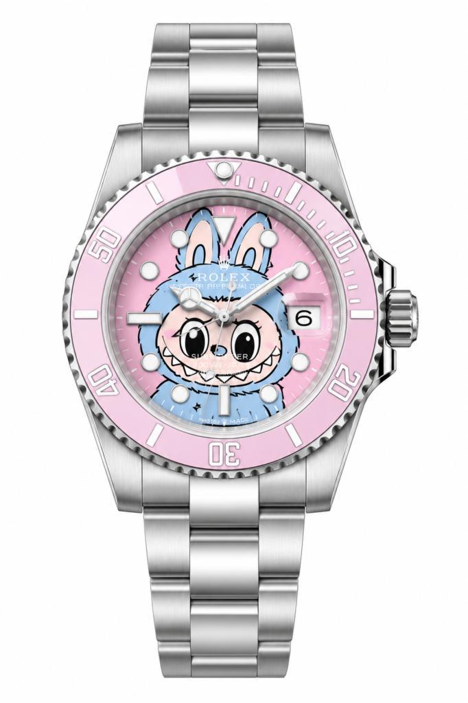 Super Clone Blaken Rolex Submariner Pink Labubu Dial