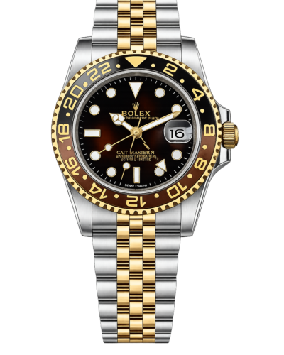 Super Clone Rolex GMT-Master II Two Tone Root Beer Jubilee