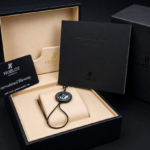 Super Clone Hublot Big Bang Black Ceramic Chronograph Rubber Strap