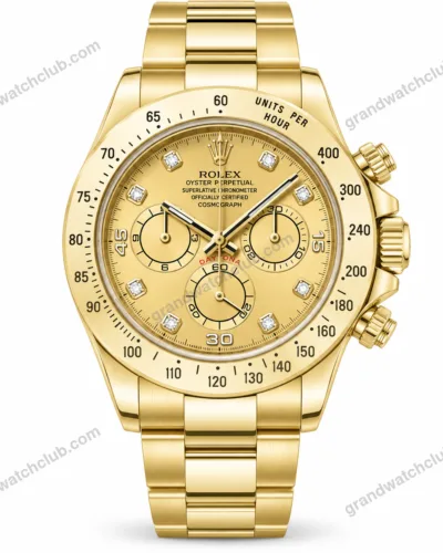 Super Clone Rolex Daytona Champagne Dial 116528 – Swiss SuperClone