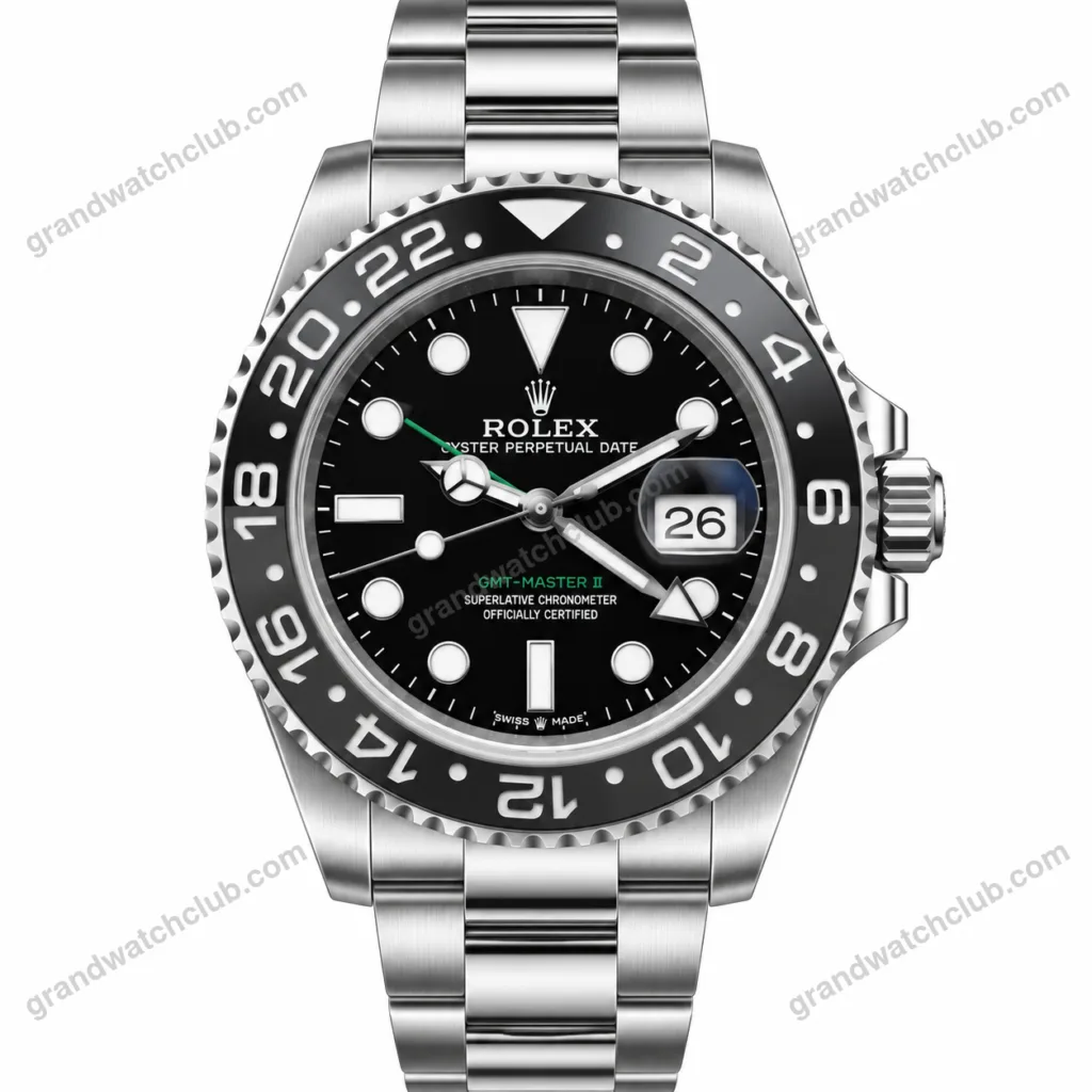 Super Clone Rolex GMT-Master II 126710GRNR “Bruce Wayne” Oyster 2024 – Swiss SuperClone