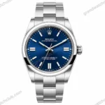 Super Clone Rolex Oyster Perpetual 277200 Med Blue Dial