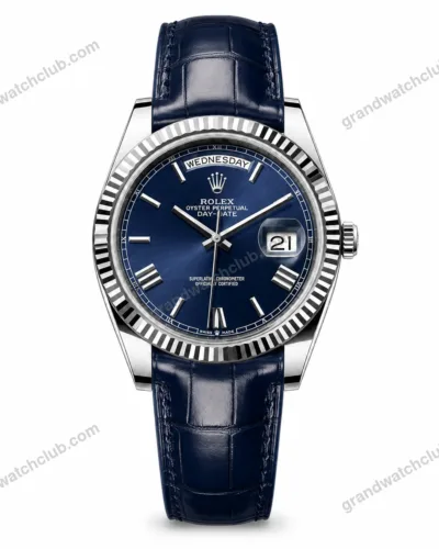 Super Clone Rolex Day-Date Blue Dial 621490 35 mm – Swiss SuperClone