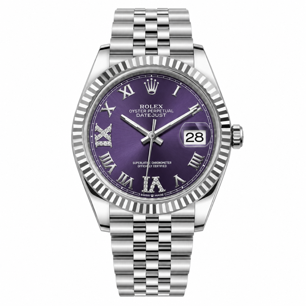 Super Clone Rolex Datejust Purple Dial 126234-0022 36 mm