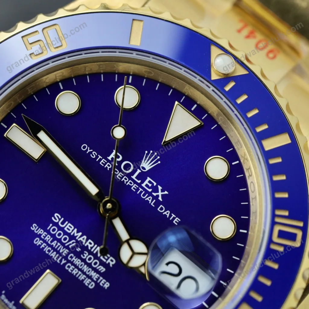 Super Clone Rolex Submariner Blue Dial 116618LB – Swiss SuperClone