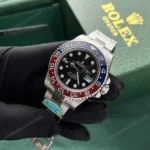Super Clone Rolex GMT-Master II 126710BLRO “Pepsi” Oyster – Swiss SuperClone