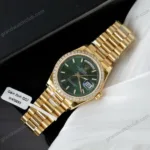 Super Clone Rolex Day-Date Bright Green Diamond Dial 128348rbr-0078 36 mm – Swiss SuperClone