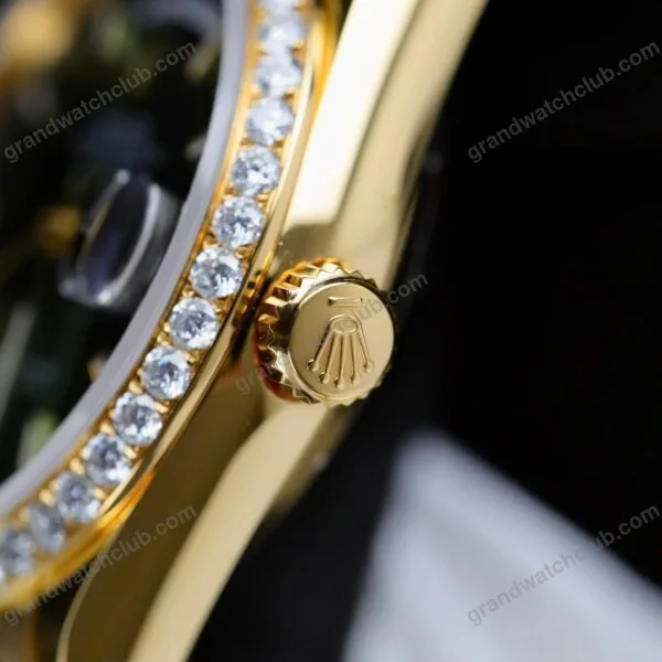 Super Clone Rolex Day-Date Bright Green Diamond Dial 128348rbr-0078 36 mm – Swiss SuperClone