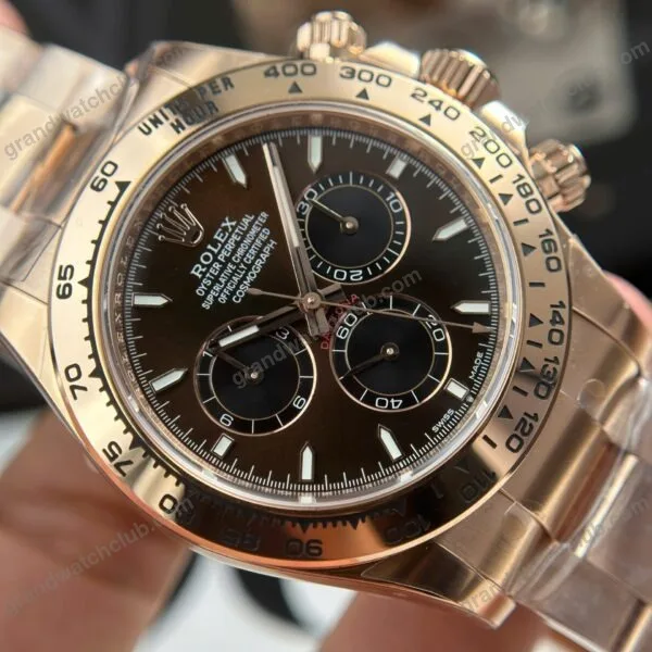 Super Clone Rolex Daytona 126505 Bright Chocolate Dial – Swiss SuperClone