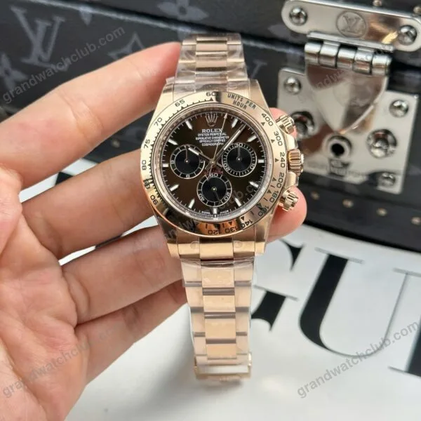 Super Clone Rolex Daytona 126505 Bright Chocolate Dial – Swiss SuperClone