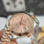 Super Clone Rolex Datejust Rose-Gold Dial REP016816 41 mm – Swiss SuperClone