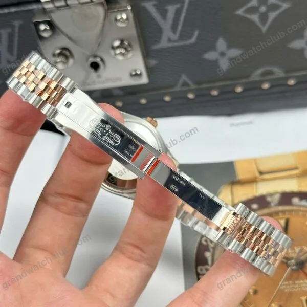 Super Clone Rolex Datejust Rose-Gold Dial REP016816 41 mm – Swiss SuperClone