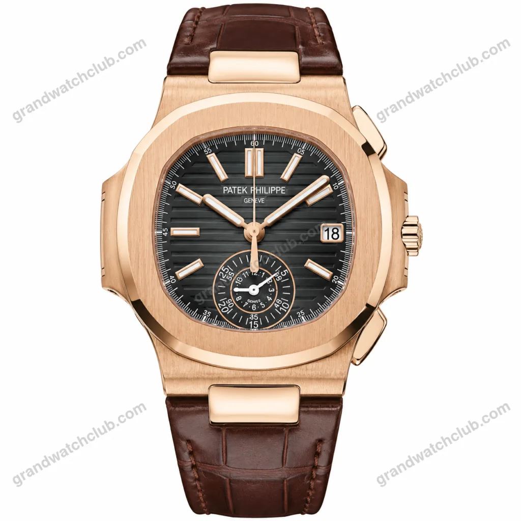 Super Clone Patek Philippe Nautilus Chronograph 5980/1AR-001 40.5mm Black Dial – Swiss SuperClone