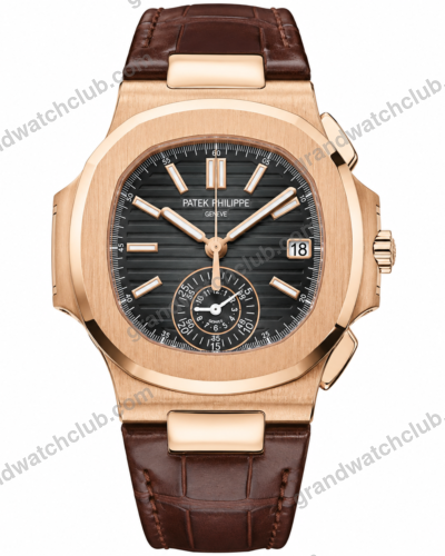 Super Clone Patek Philippe Nautilus Chronograph 5980/1AR-001 40.5mm Black Dial – Swiss SuperClone