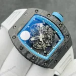 Super Clone Richard Mille RM 55 Richard Mille Asia Manual Winding Bubba Watson Carbon