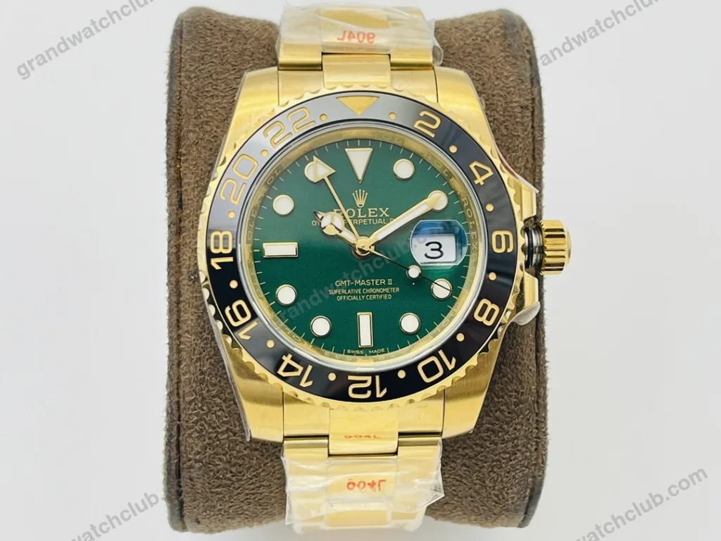 Super Clone Rolex GMT-Master II Green Dial 116718LN – Swiss SuperClone