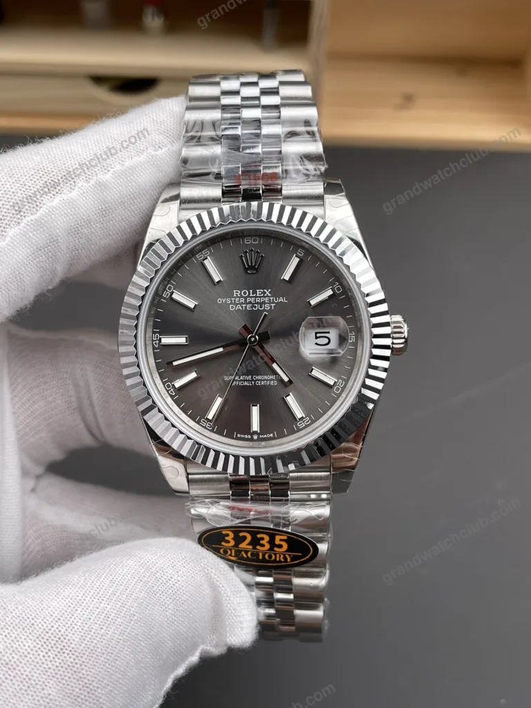 Super Clone Rolex Datejust Slate Dial 126334-0014 41 mm – Swiss SuperClone