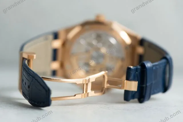 Super Clone Audemars Piguet Royal Oak 15510OR Yellow Gold 41mm Blue Dial – Swiss SuperClone