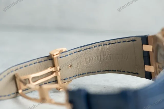 Super Clone Audemars Piguet Royal Oak 15510OR Yellow Gold 41mm Blue Dial – Swiss SuperClone