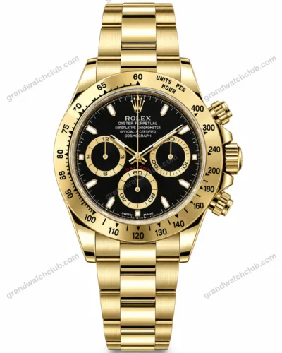 Super Clone Rolex Daytona Black Dial 116528 – Swiss SuperClone