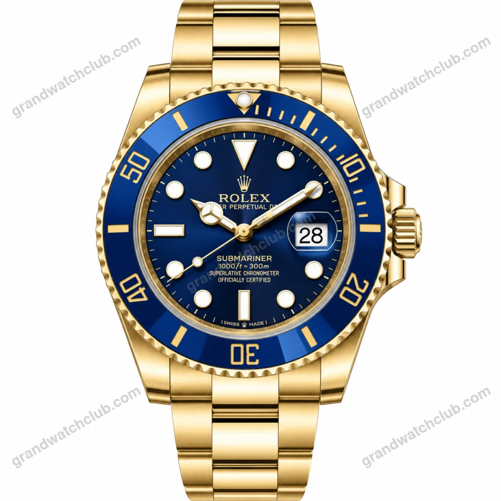 Super Clone Rolex Submariner Blue Dial 116618LB – Swiss SuperClone