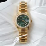 Super Clone Rolex Day-Date Bright Green Diamond Dial 128348rbr-0078 36 mm – Swiss SuperClone