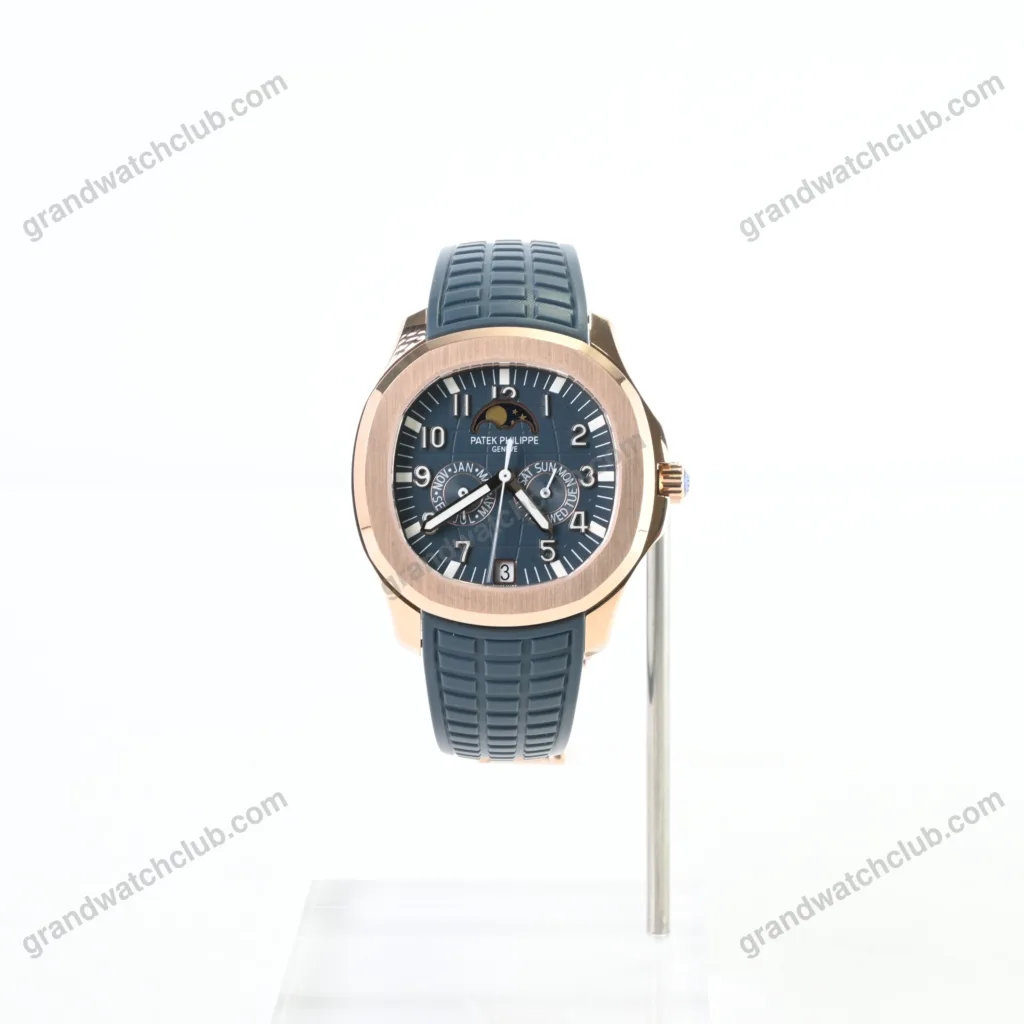 Super Clone Patek Philippe Aquanaut 5261A Moonphase Tifany Blue Rose 40mm – – Swiss SuperClone