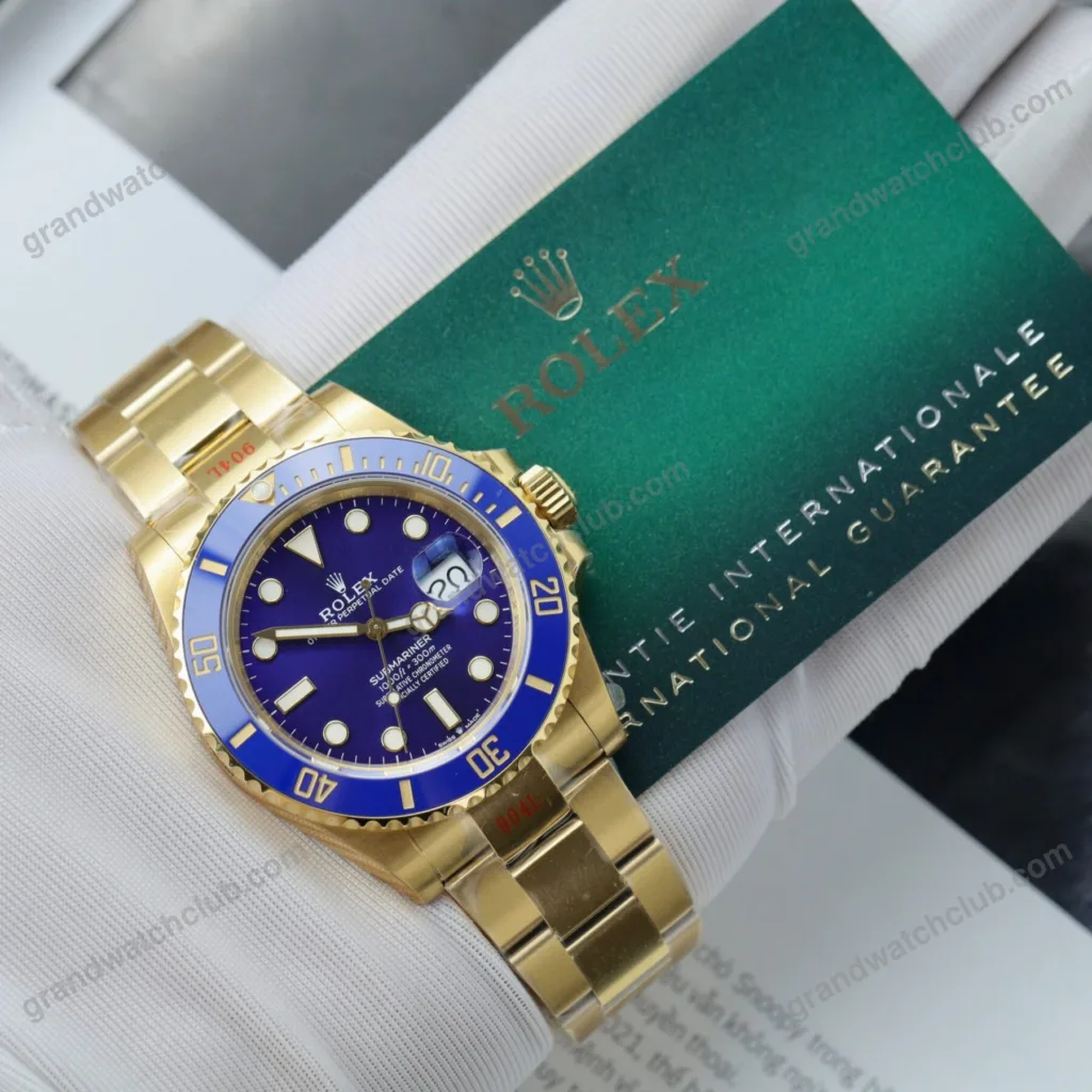 Super Clone Rolex Submariner Blue Dial 116618LB – Swiss SuperClone
