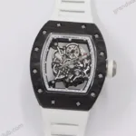 Super Clone Richard Mille RM 55 Richard Mille Black Bubba Watson 42mm Ceramic