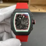 Super Clone Richard Mille RM 67-02 Richard Mille Italy Black Carbon TPT Italy
