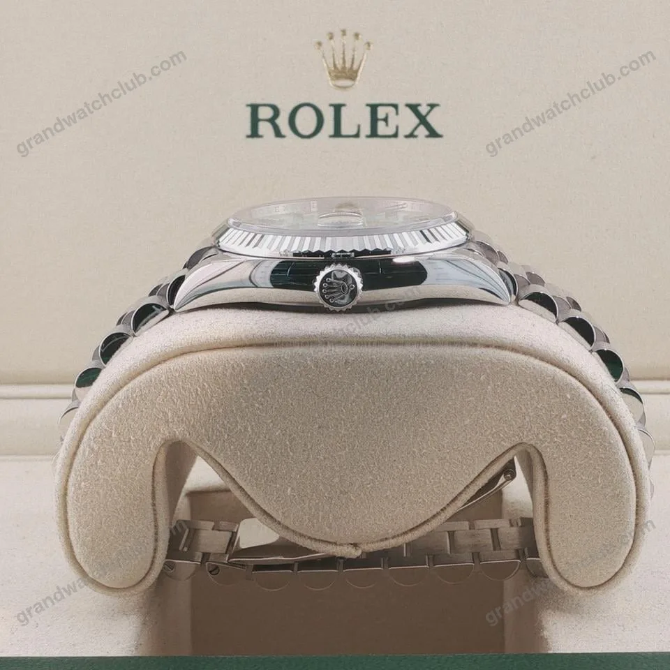 Super Clone Rolex Day-Date Turquoise Diamond Dial 128236-0011 36 mm – Swiss SuperClone