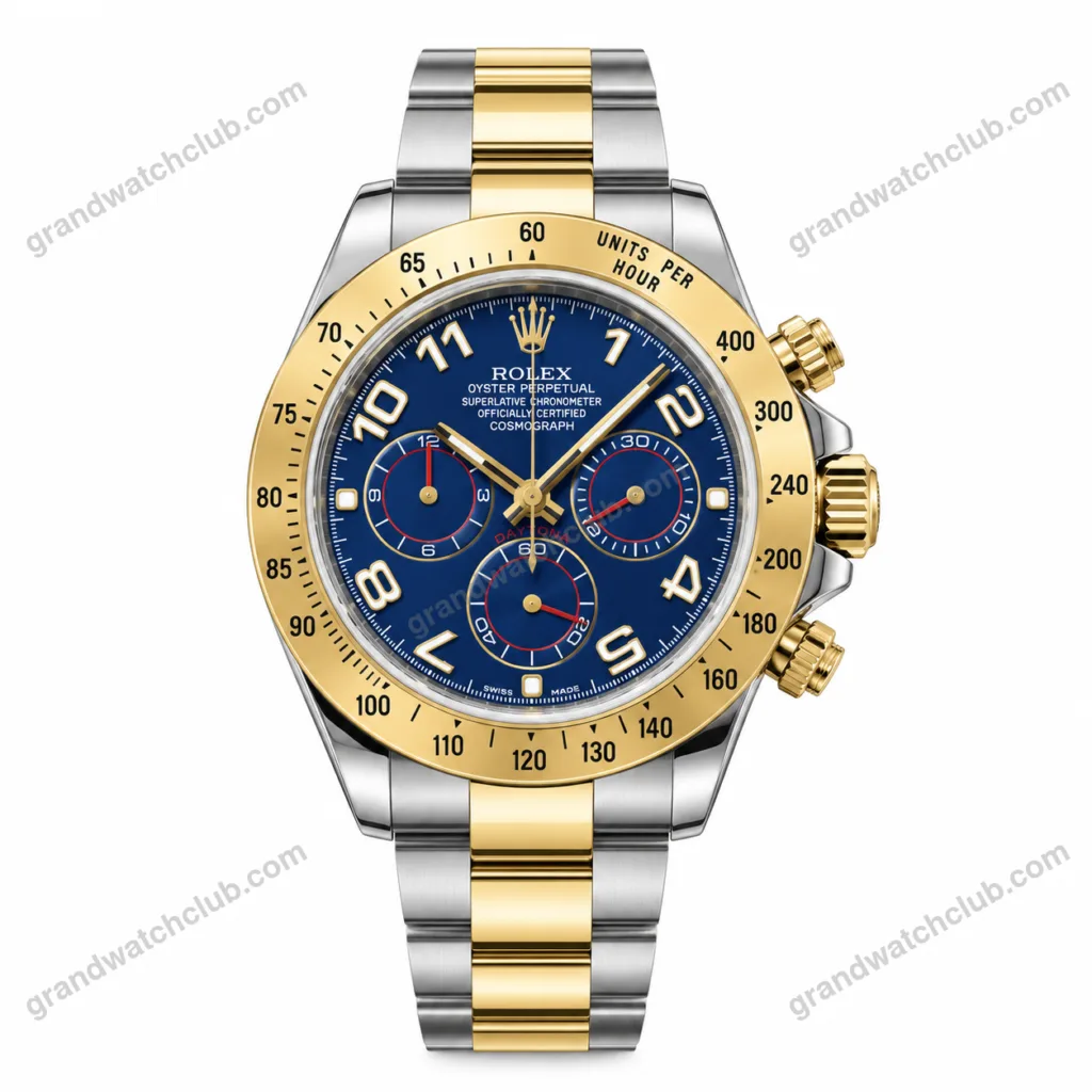 Super Clone Rolex Daytona Blue Dial 116523 – Swiss SuperClone