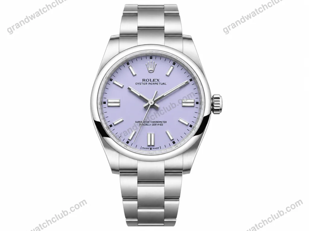 Super Clone Rolex Oyster Perpetual 277200 Lavender Dial