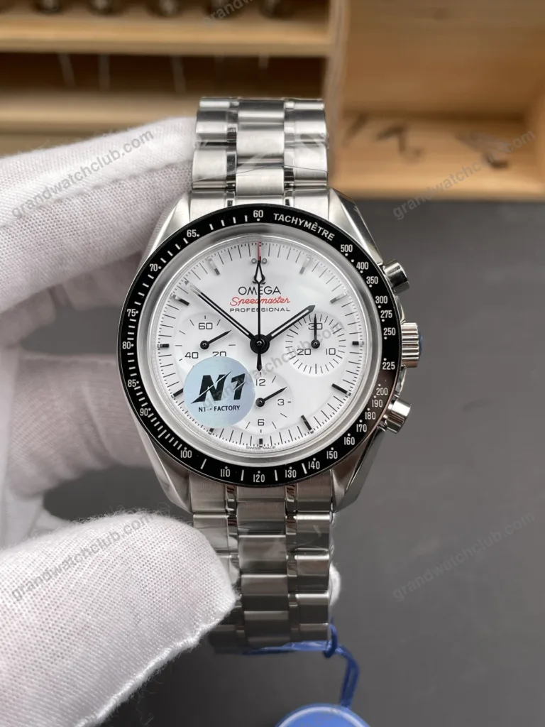 Super Clone Omega Speedmaster Moon Watch 310.30.42.50.04.001 42mm White Dial – Swiss SuperClone