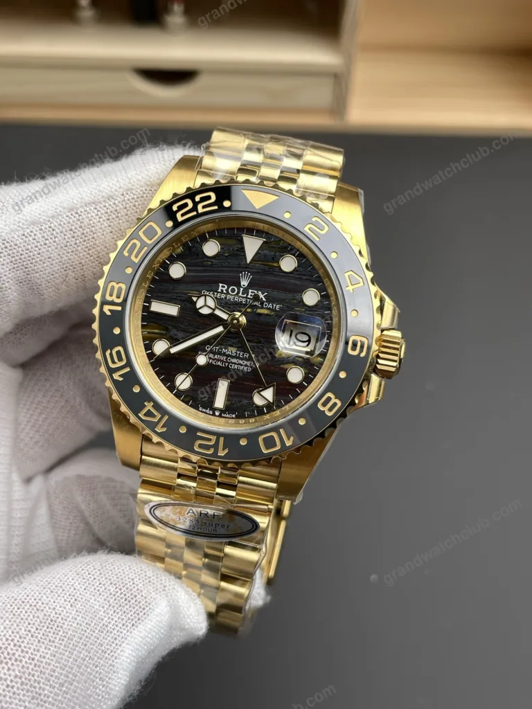Super Clone Rolex GMT-Master II 126718GRNR Tiger Iron Dial – Swiss SuperClone