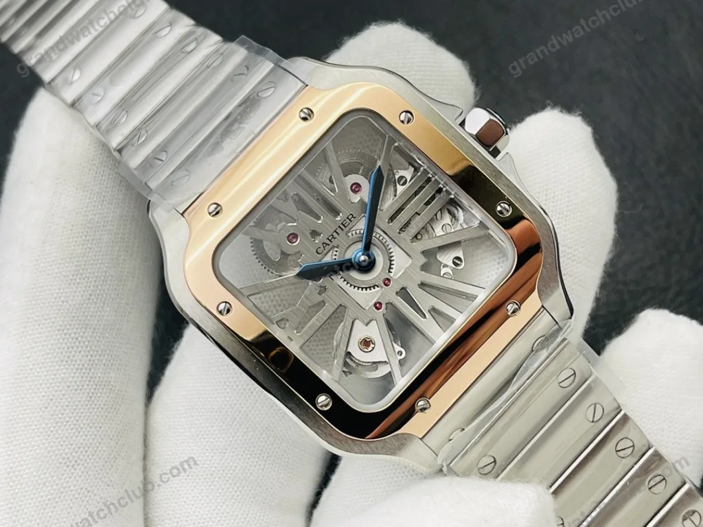 Super Clone Cartier Santos Large Skeleton WHSA0012 – Swiss SuperClone