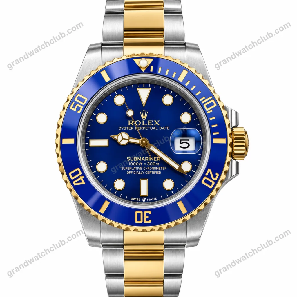 Super Clone Rolex Submariner Blue Dial 116613LB “Bluesy” – Swiss SuperClone