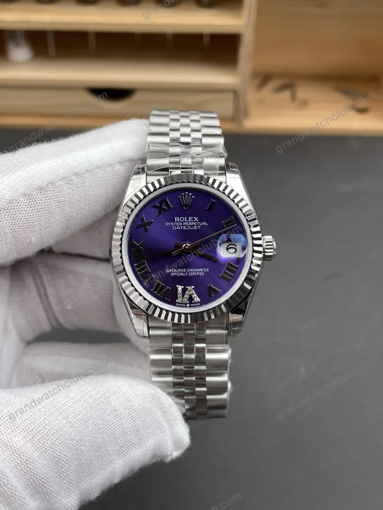 Super Clone Rolex Datejust Purple Dial 126234-0022 36 mm – Swiss SuperClone