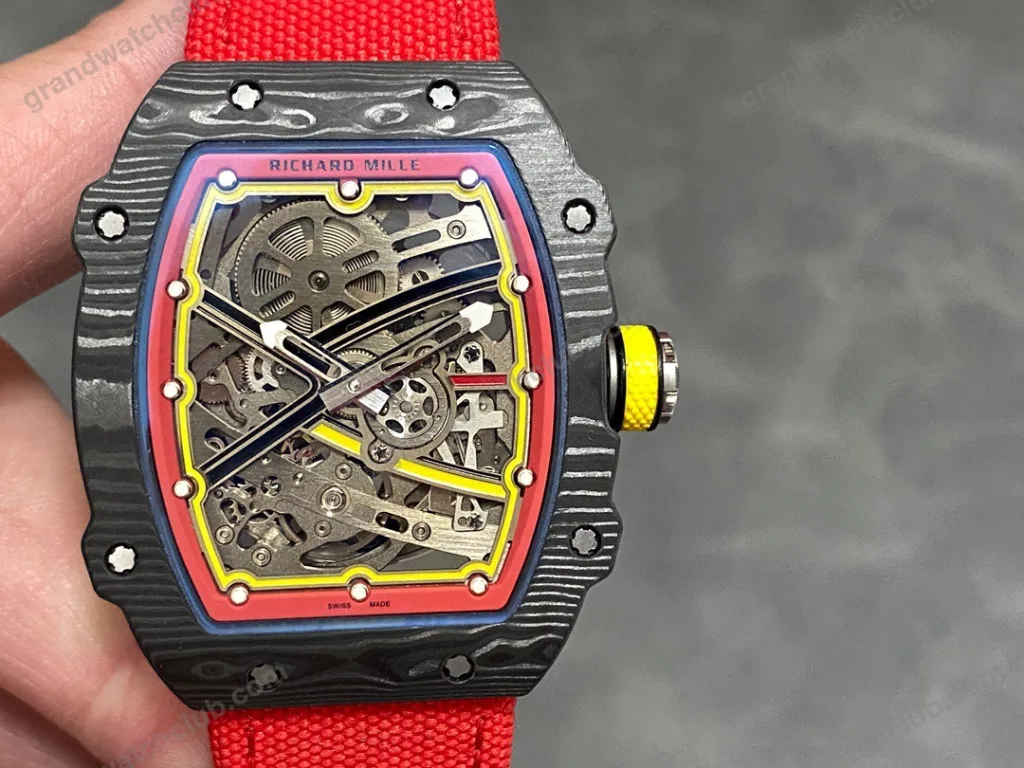Super Clone Richard Mille RM 67-02 Richard Mille Italy White Carbon TPT Italy – Swiss SuperClone
