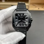Super Clone Cartier Santos De Cartier CRWSSA0039 39.8mm Ceramic – – Swiss SuperClone